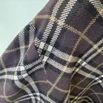 Check Wool Cashmere Blend Sweater