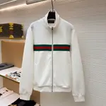 Web Stripe Cotton Sweatshirt