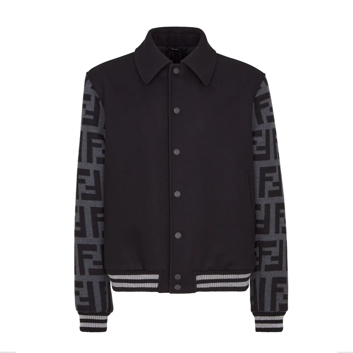 Monogram Wool Varsity Jacket