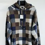 Damier Plaid Cashmere and Wool Blend Hoodie