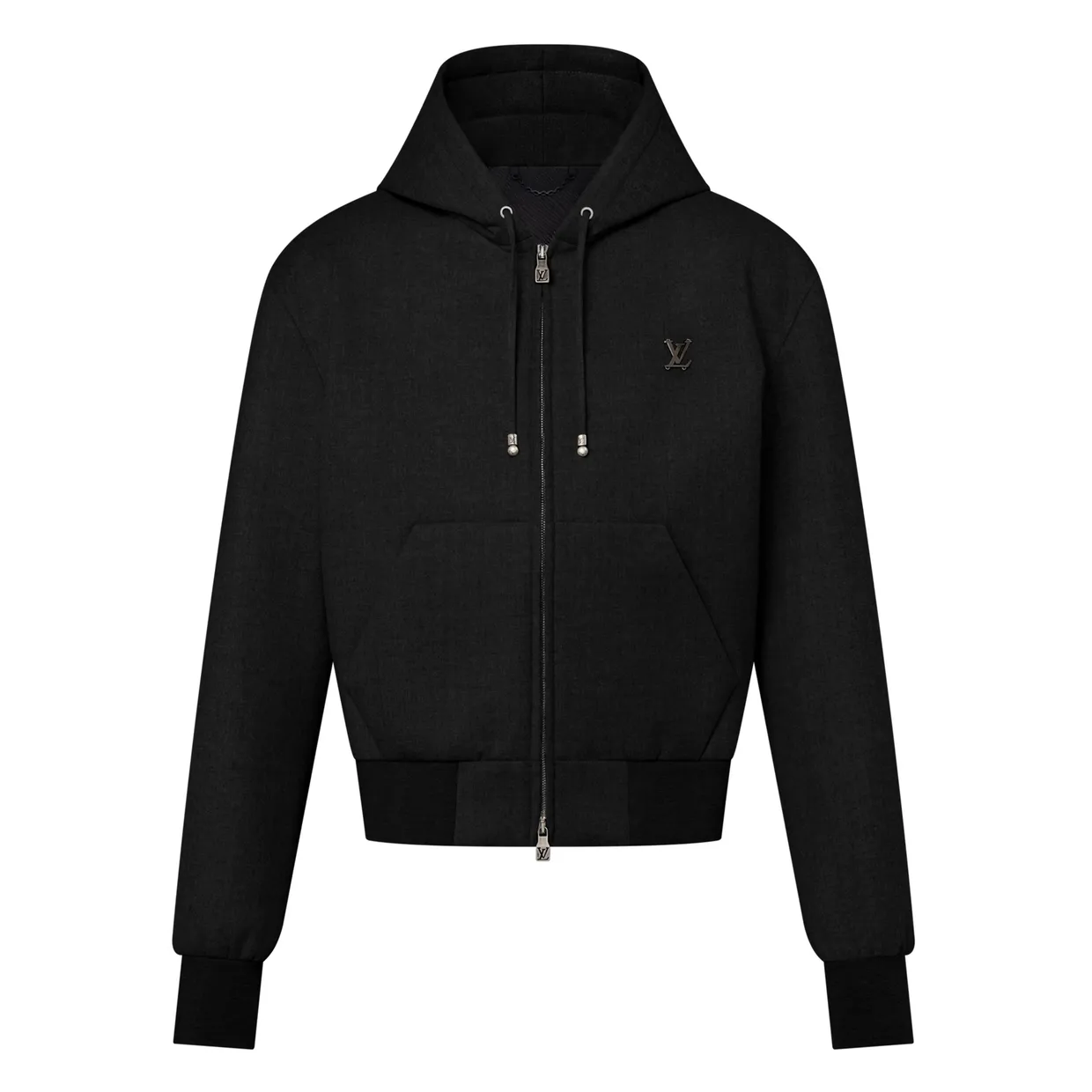 Tailored Technical Wool Hooded Blouson