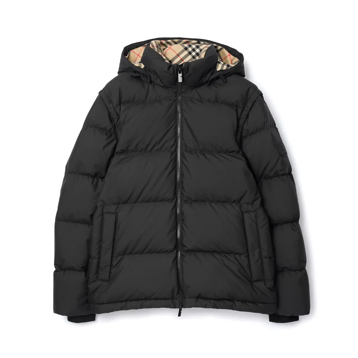 Detachable-sleeve Puffer Jacket